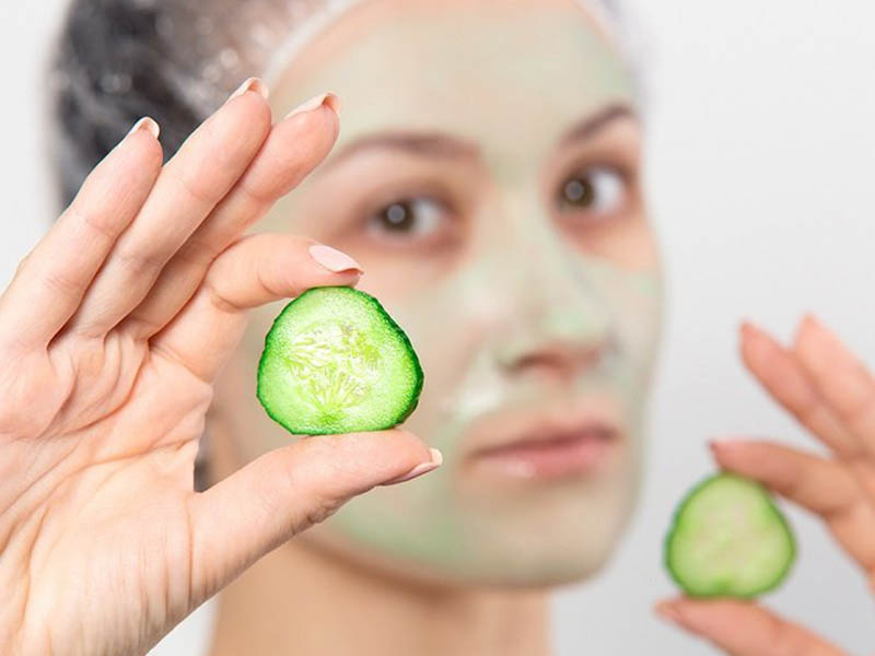 ماسک صورت خیار