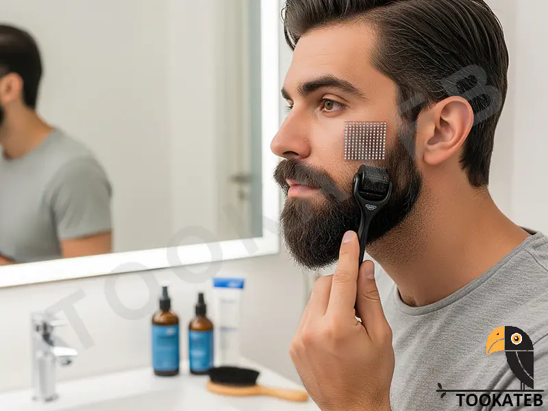 درمارولر برای ریش