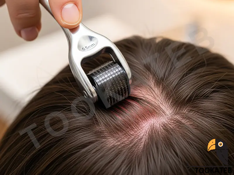 بهترین سایز درمارولر برای مو