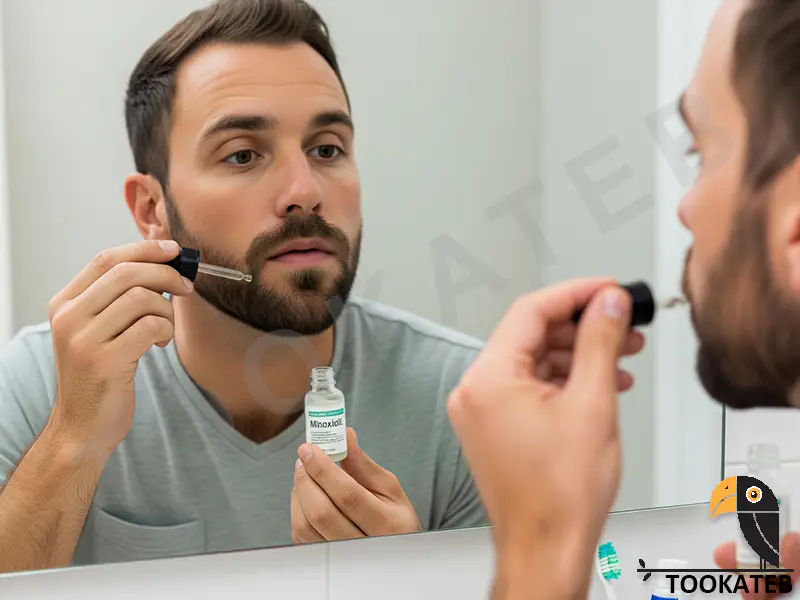 طریقه مصرف ماینوکسیدیل برای ریش