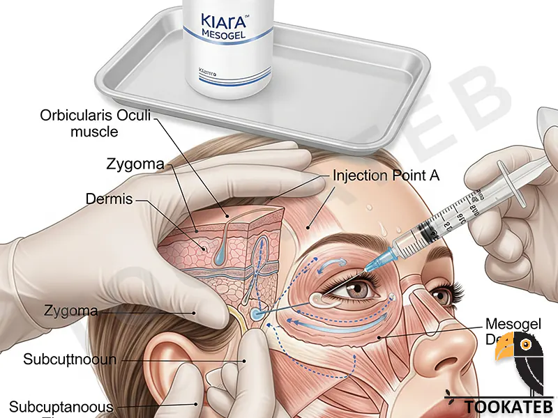 نحوه تزریق مزوژل کیارا