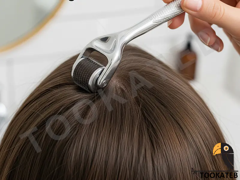 بهترین سایز درمارولر برای مو