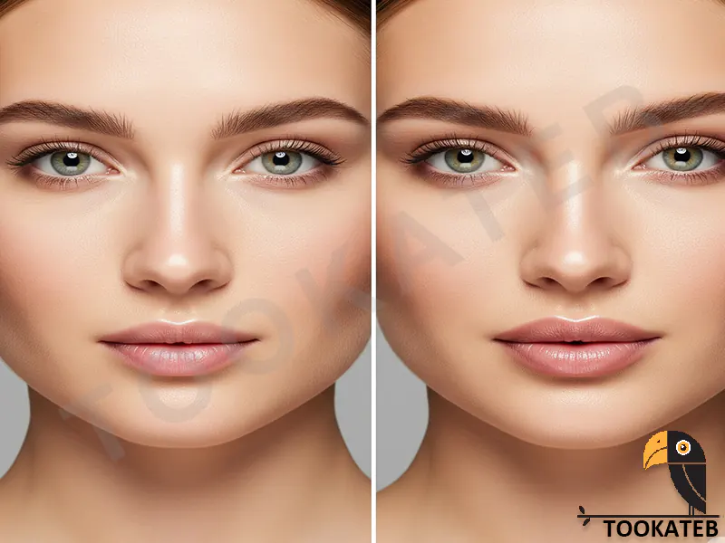 تأثیر ژل لب بر تغییر چهره