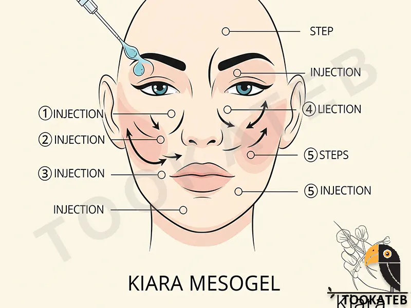 نحوه تزریق مزوژل کیارا