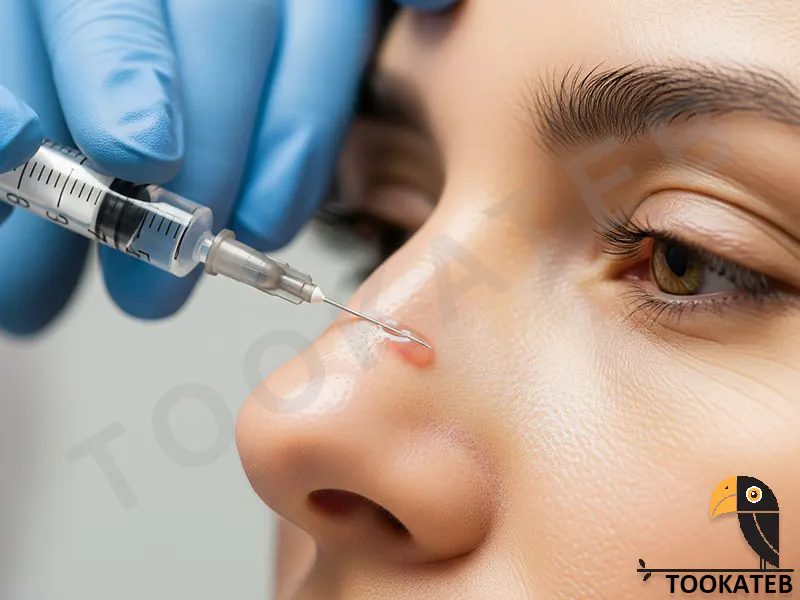 فیلر بینی برای بینی گوشتی