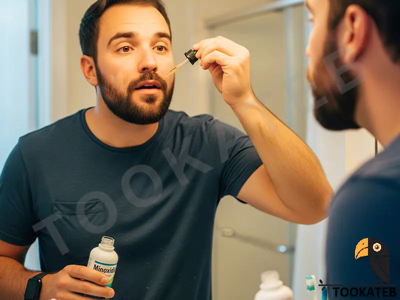 طریقه مصرف ماینوکسیدیل برای ریش