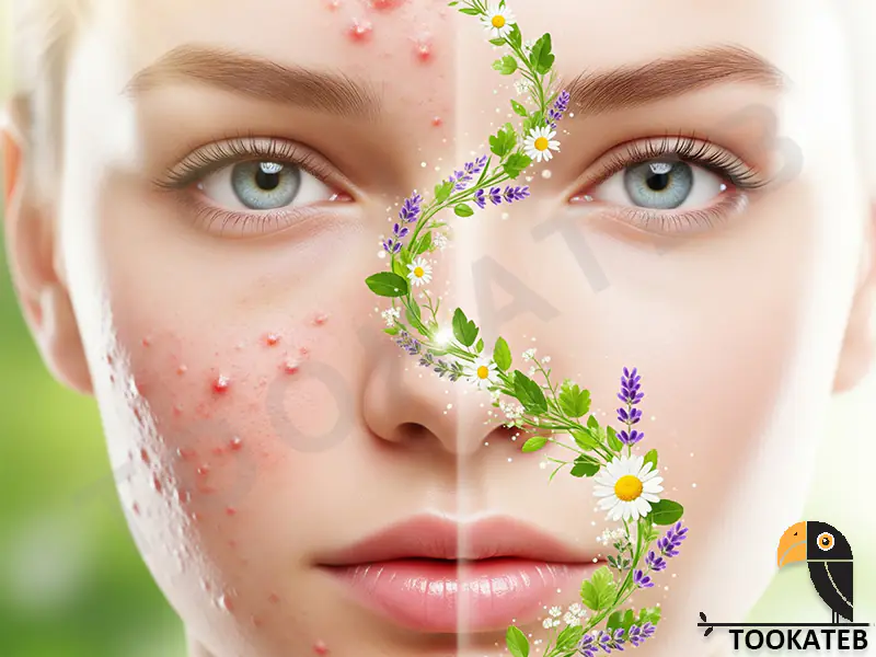از بین بردن جوش صورت در یک روز خانگی